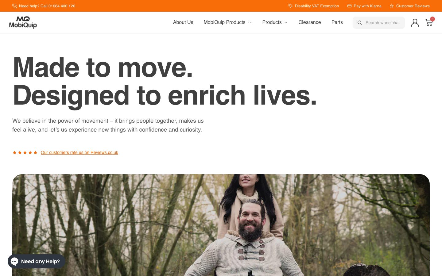 Mobiquip website: About Us New