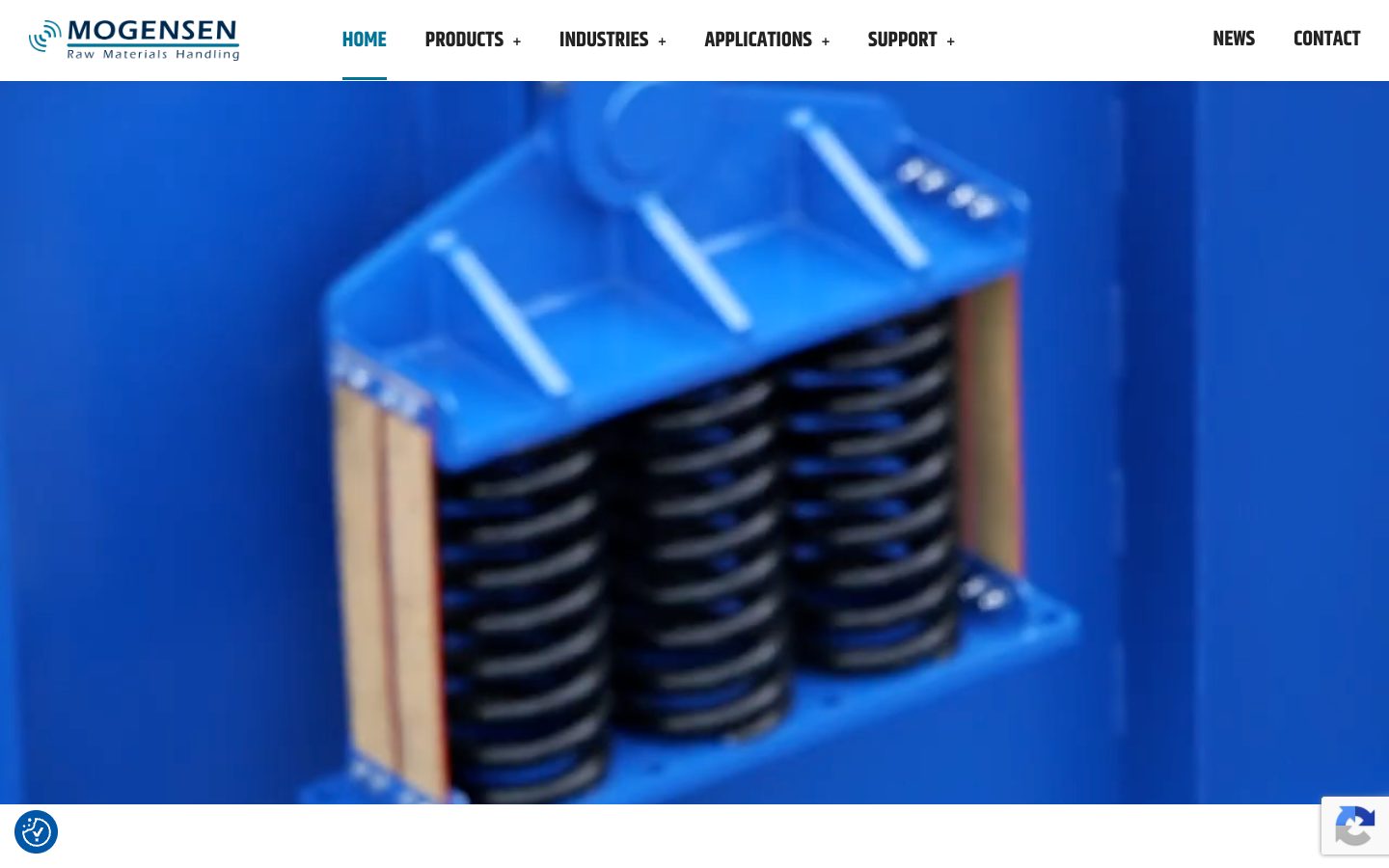 Mogensen website: Vibratory Plant Equipment Manufacturer UK