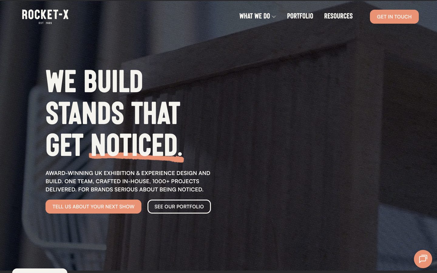 Rocket X website: Custom Exhibition Stand Designers & Builders | Rocket