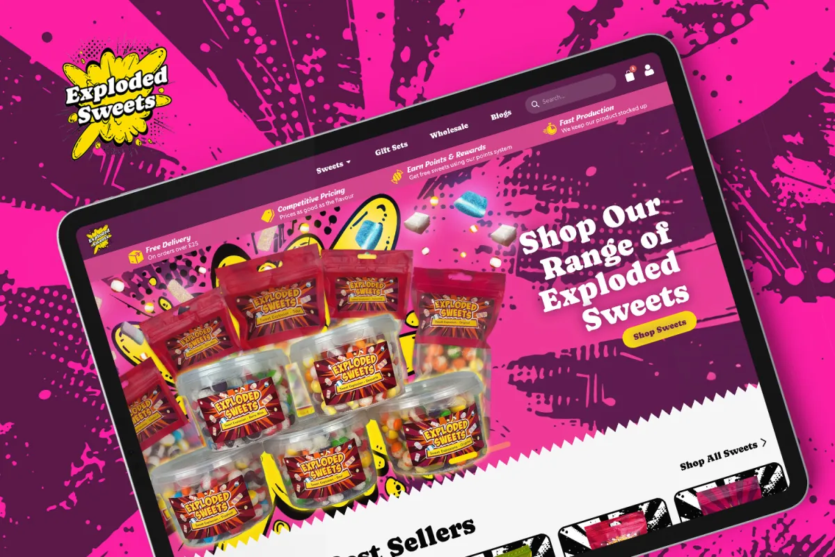Exploded Sweets - Codesky project