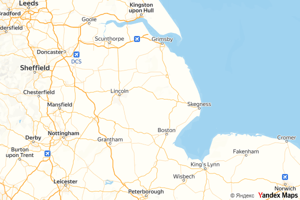 Lincolnshire - service area